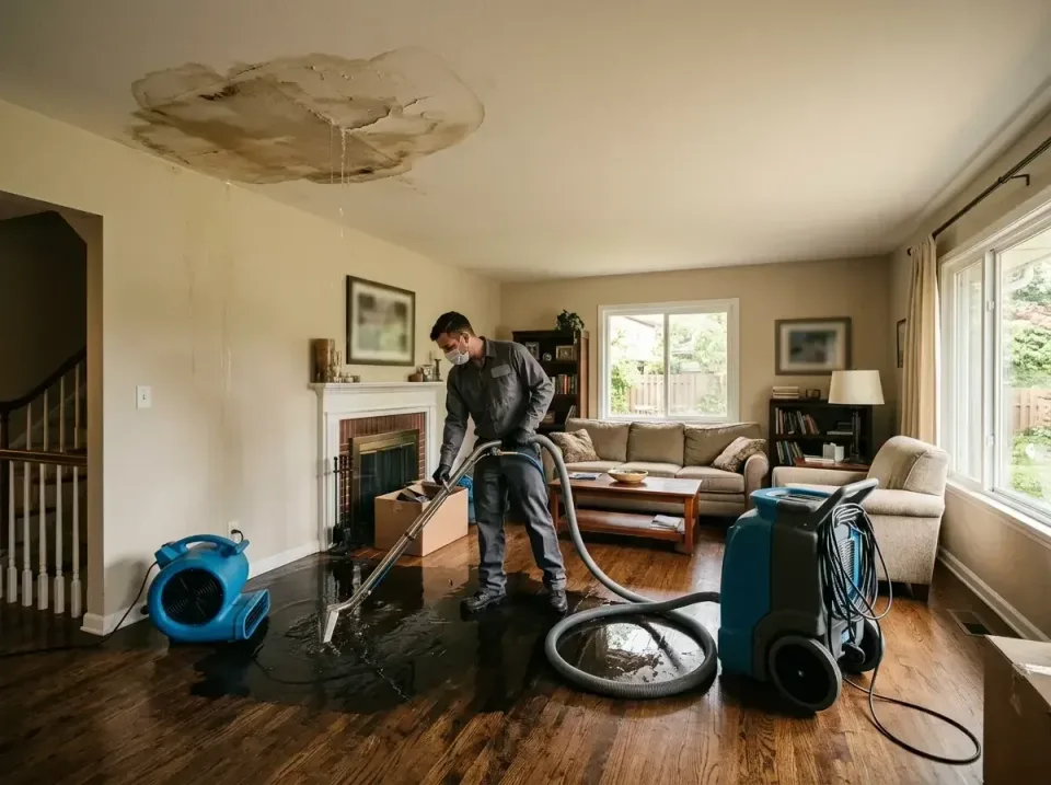 attic-pipe-burst-ceiling-drip-008 — frequently asked questions, Water Damage Restoration & Carpet Care in Zachary, LA